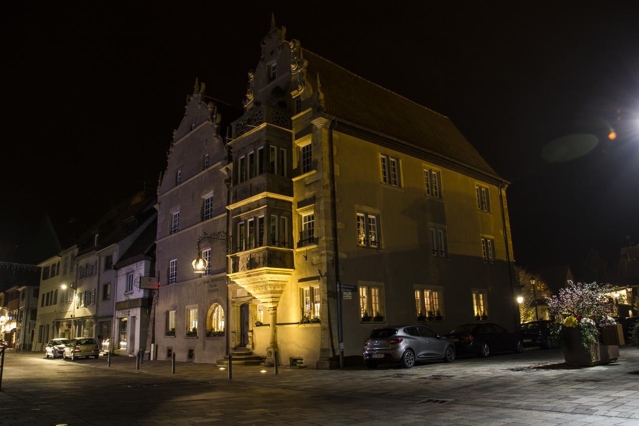 Hotel Restaurant L'Orchidee Ensisheim Esterno foto